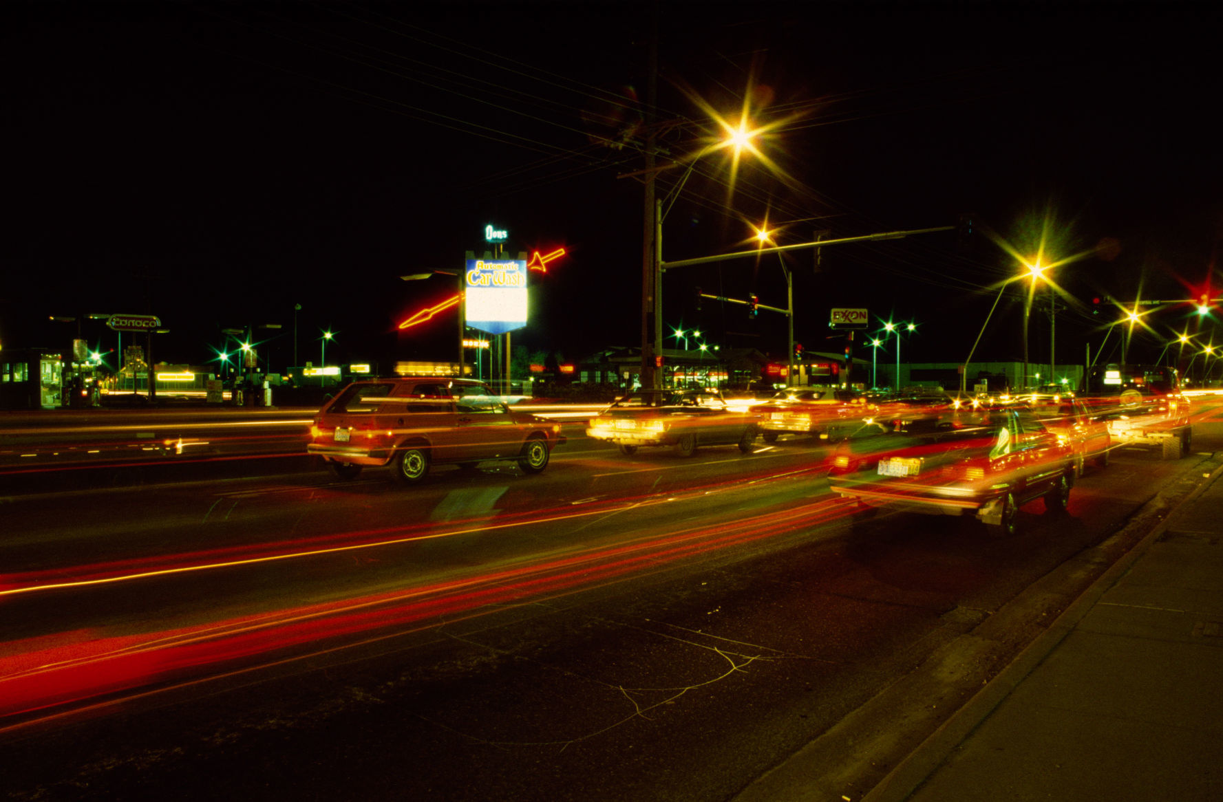 24th Street West looking northwest, 1986